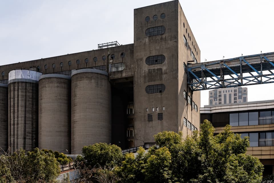 Dakhla Aménagement factory silos